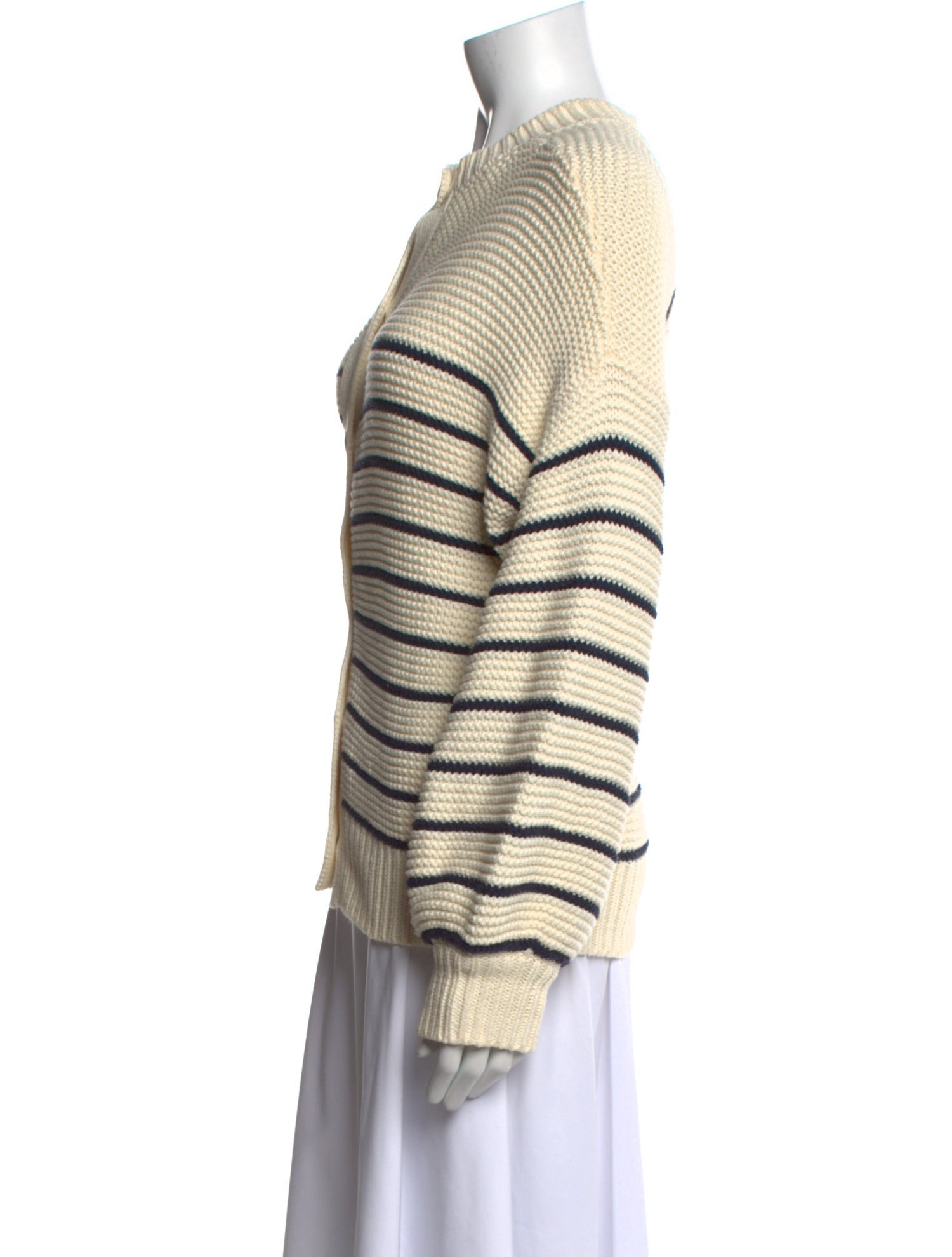 Alex Mill Striped Mock Neck Sweatshirt