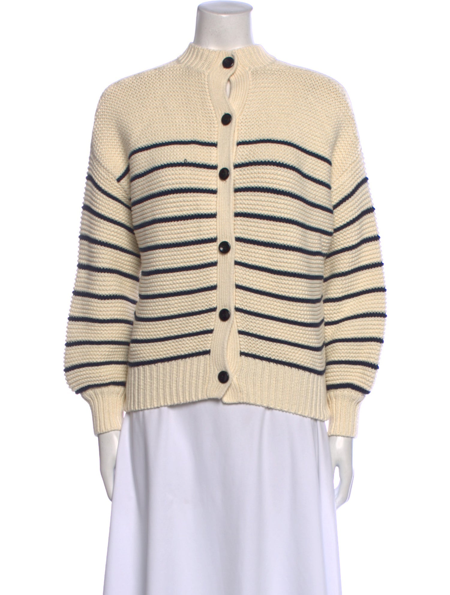 Alex Mill Striped Mock Neck Sweater