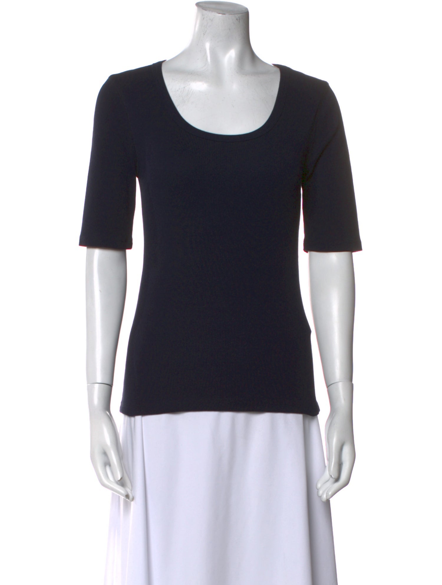 Alex Mill Remy Pointelle Scoop Neck T-Shirt w/ Tags