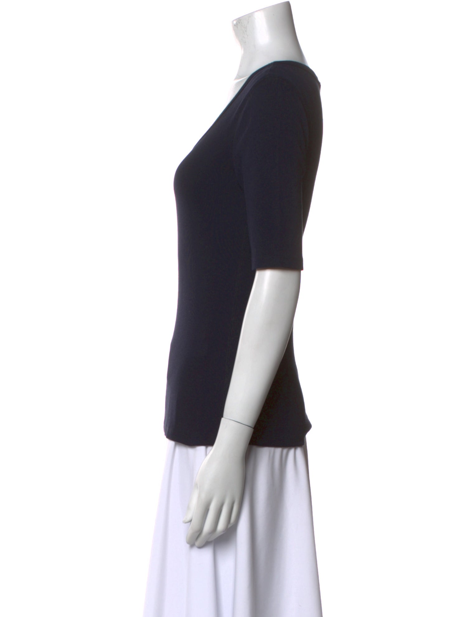Alex Mill Remy Pointelle Scoop Neck T-Shirt w/ Tags
