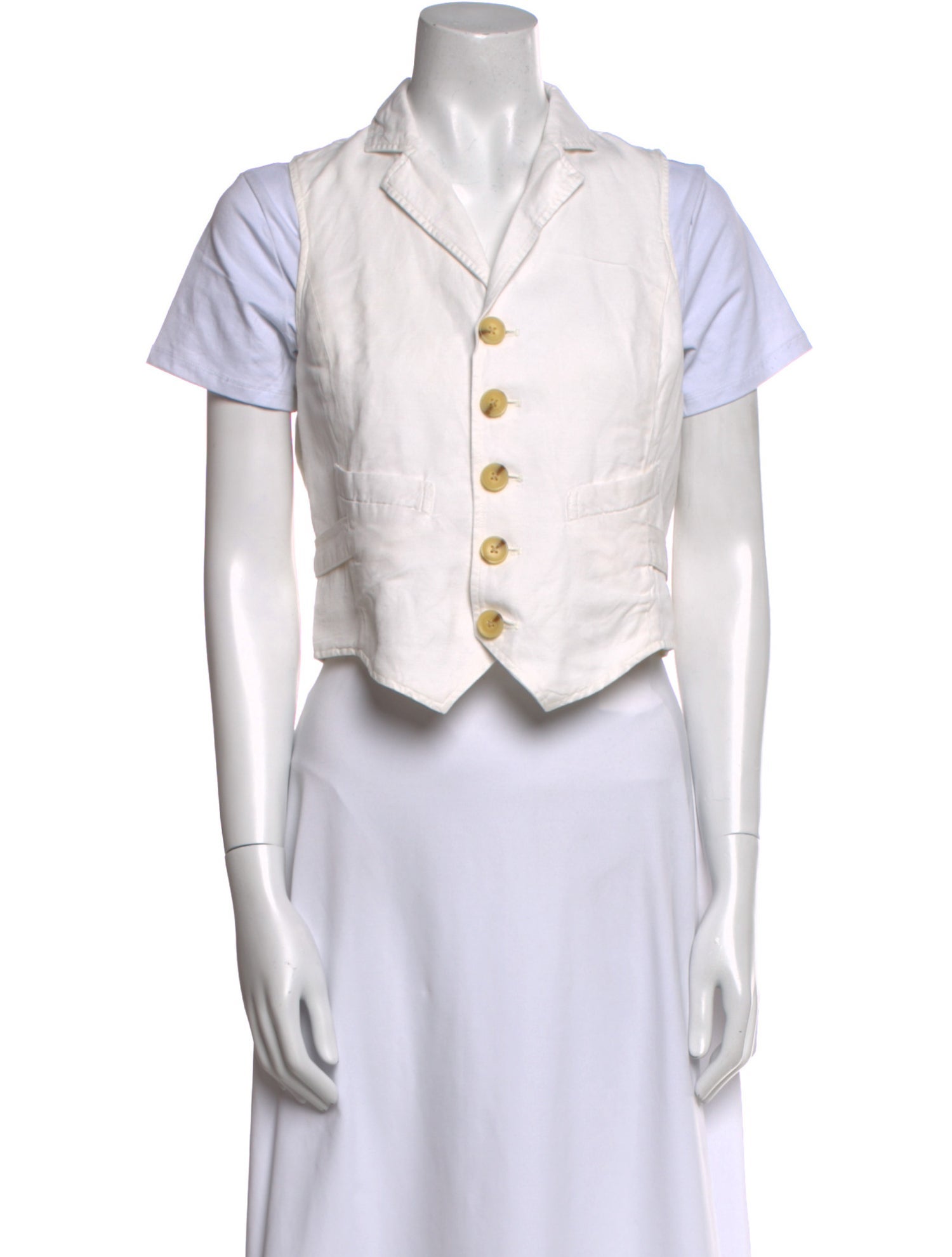 Alex Mill Short Sleeve Crop Top