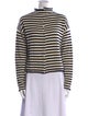 Alex Mill Striped Mock Neck Sweater