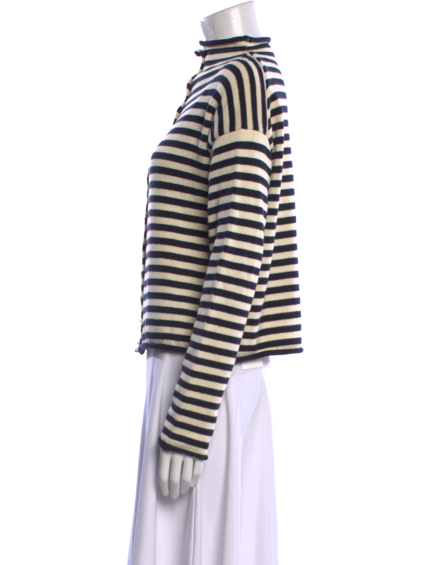 Alex Mill Striped Mock Neck Sweater