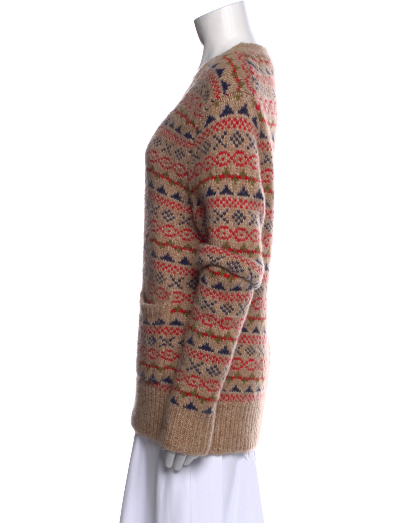 Alex Mill Striped V-Neck Sweater