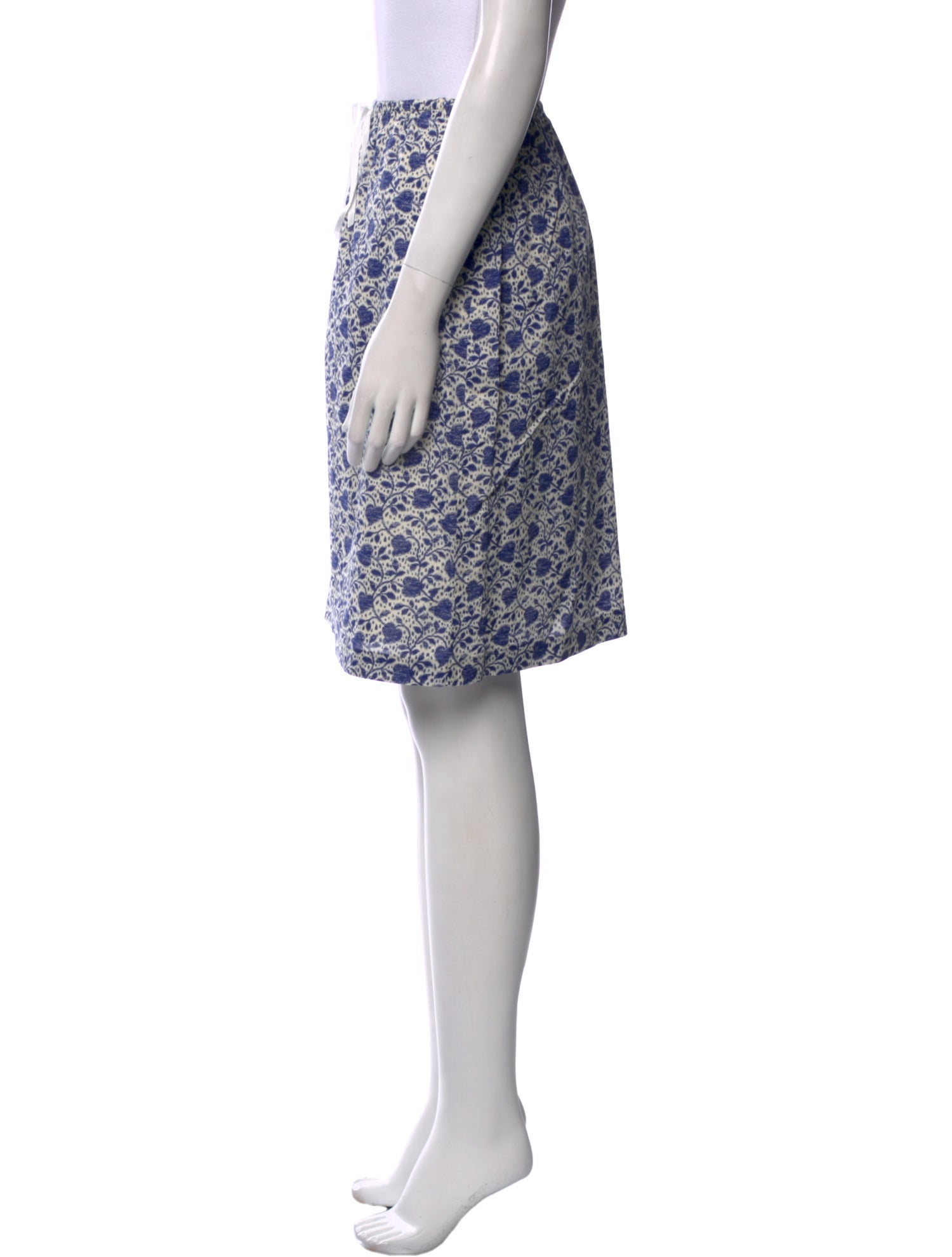 Alex Mill Printed Knee-Length Skirt