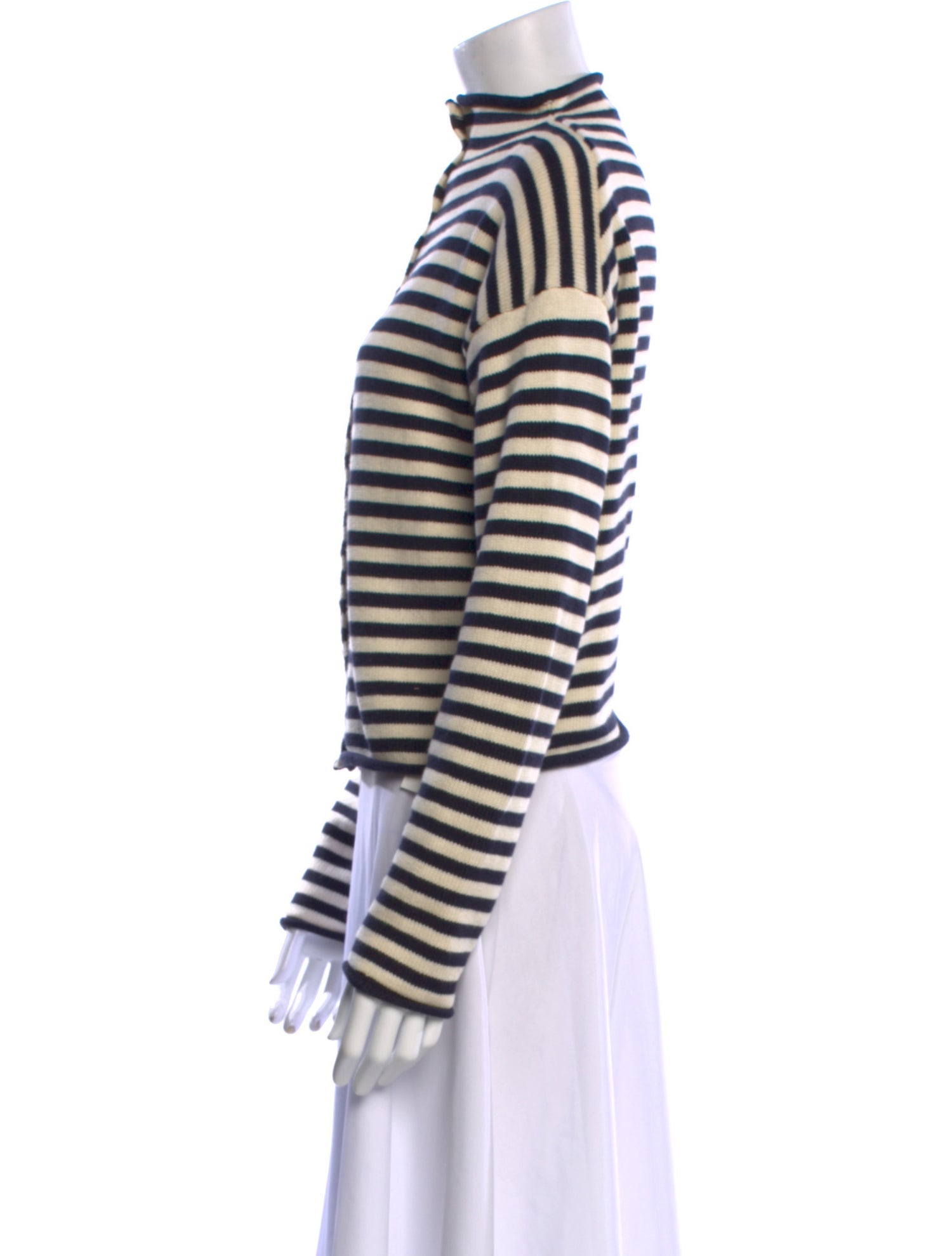 Alex Mill Striped Mock Neck Sweater