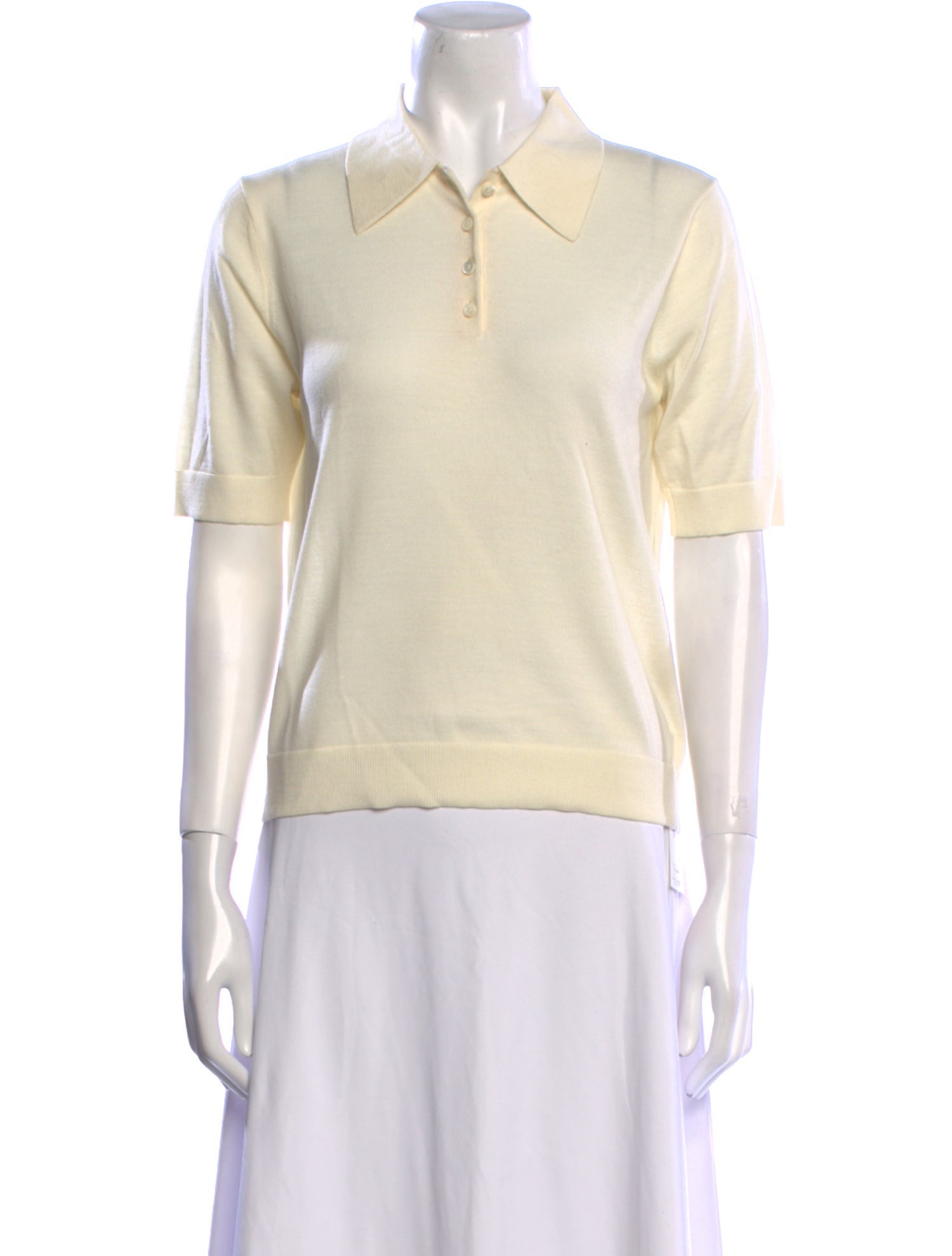 Alex Mill Wool Short Sleeve Polo