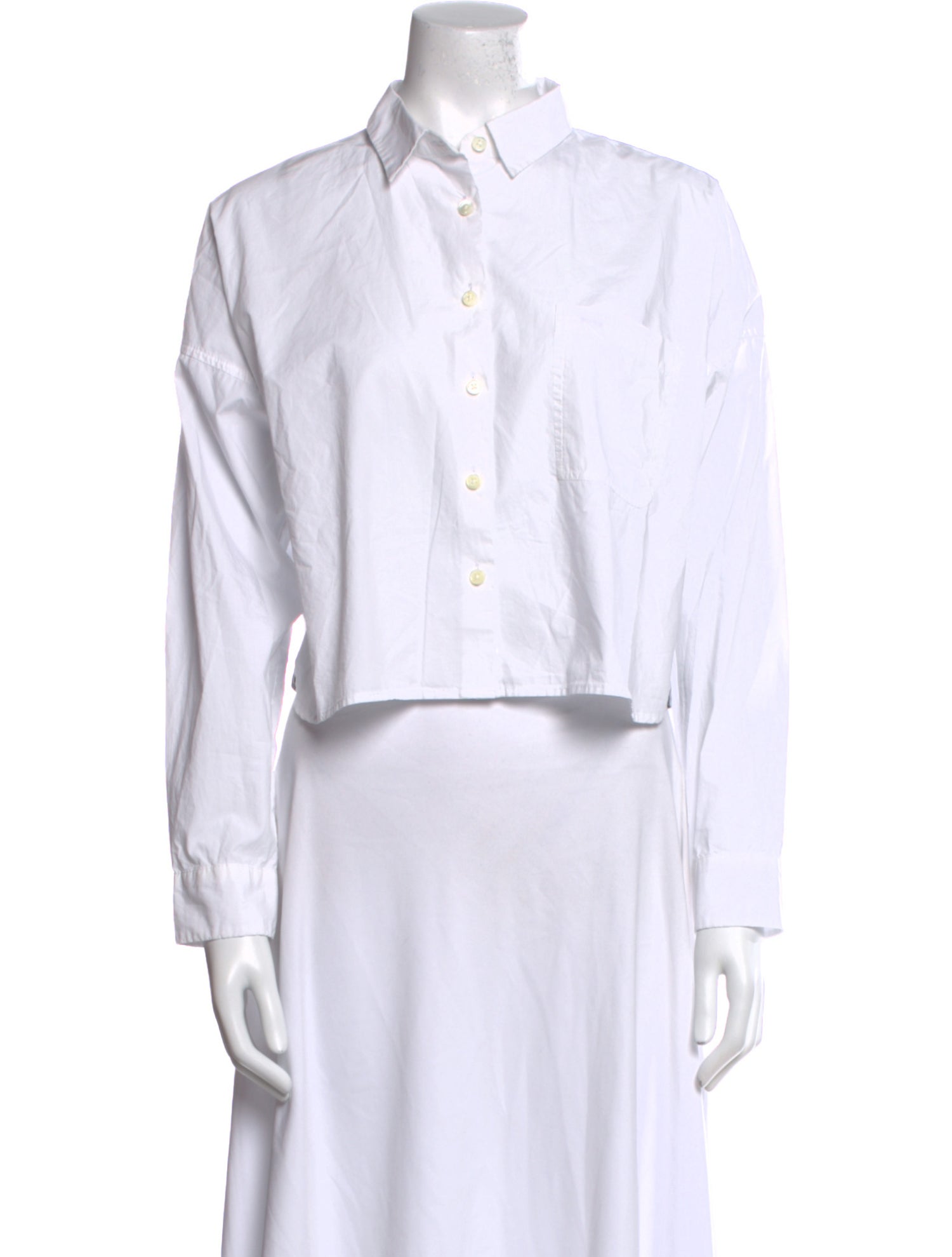 Alex Mill Long Sleeve Crop Top