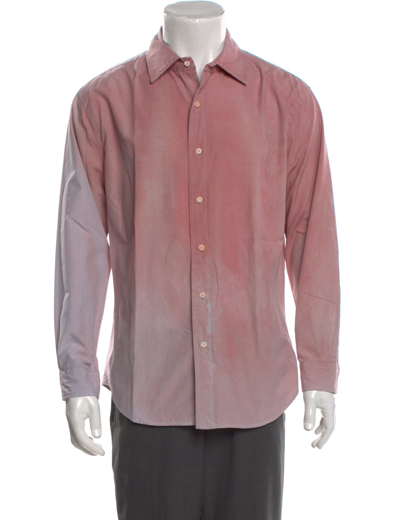 Alex Mill Colorblock Pattern Long Sleeve Dress Shirt