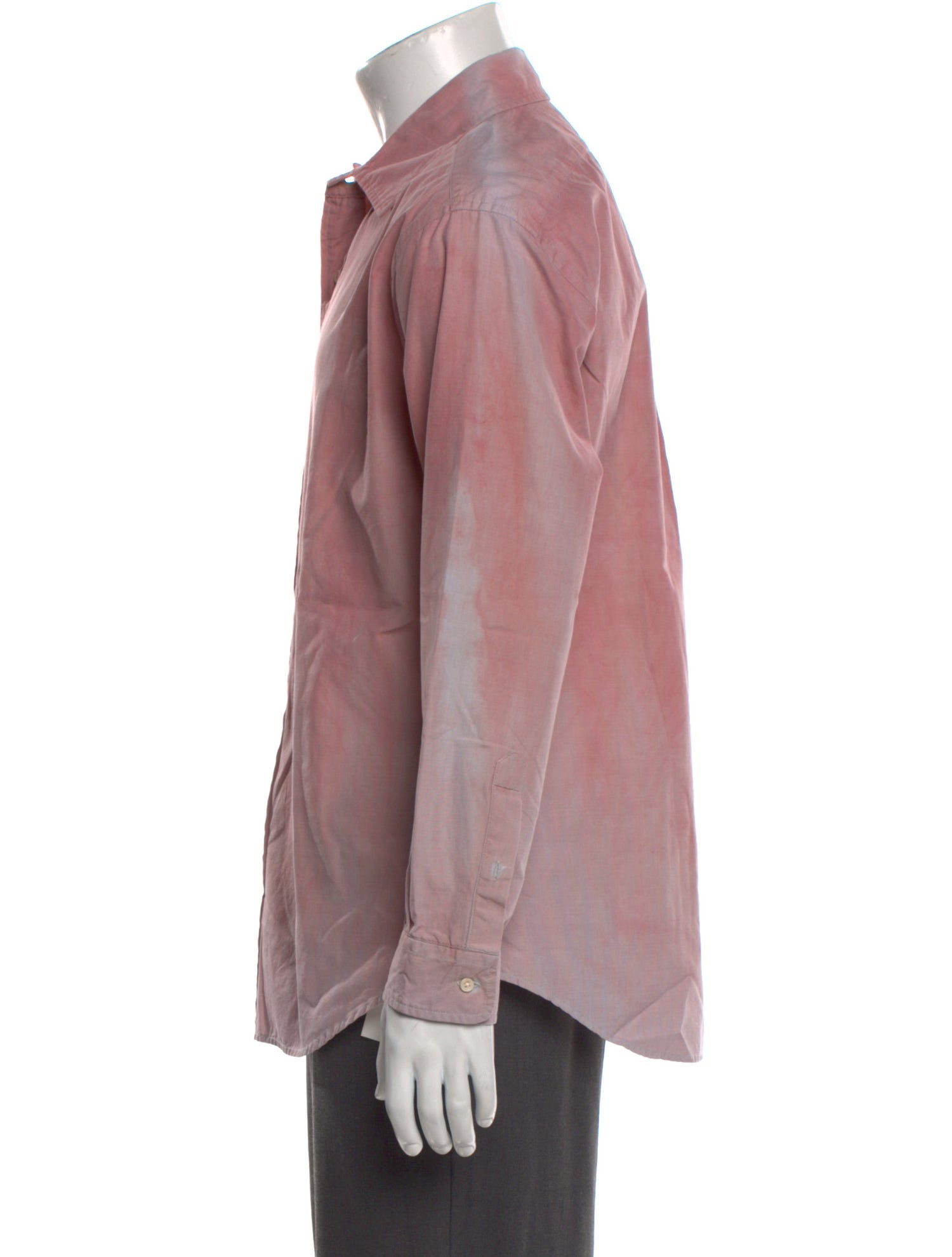 Alex Mill Colorblock Pattern Long Sleeve Dress Shirt