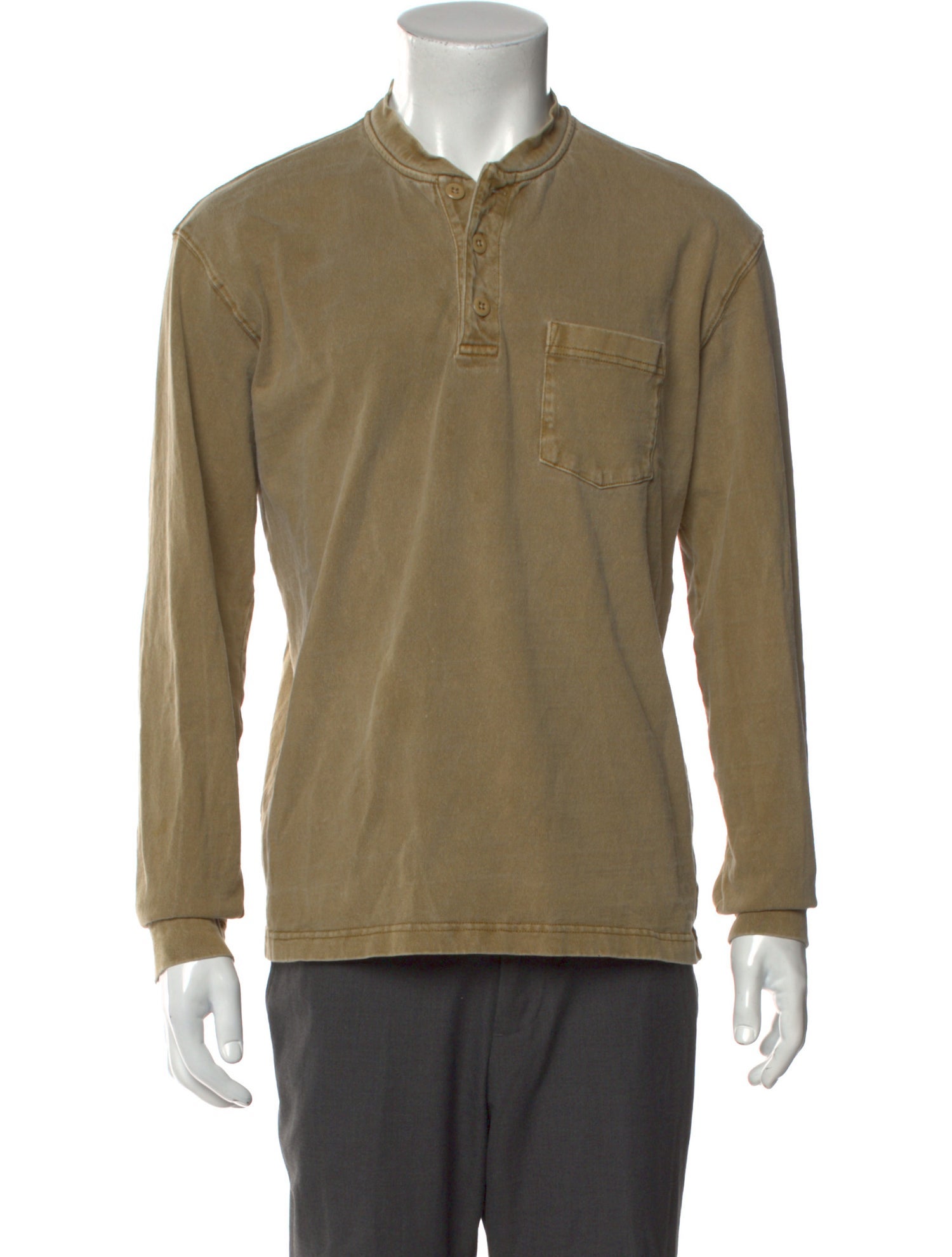 Alex Mill Crew Neck Long Sleeve Henley