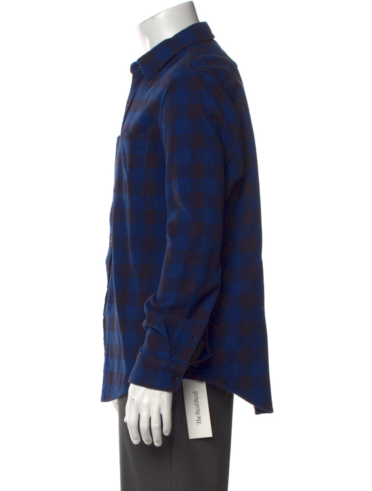 Alex Mill Plaid Print Long Sleeve Shirt