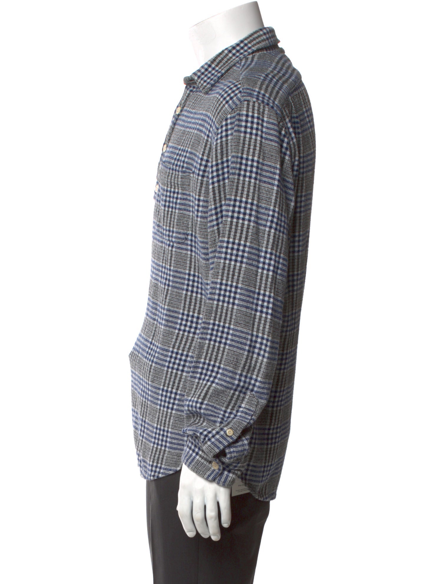 Alex Mill Plaid Print Long Sleeve Shirt