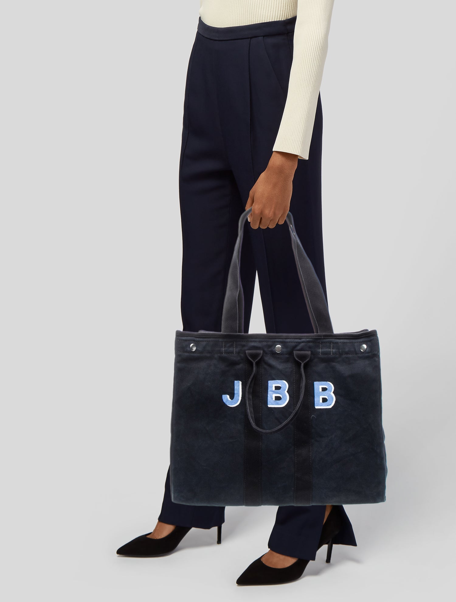 Alex Mill Canvas Tote - Blue Totes, Handbags - WMILL35455 | The
