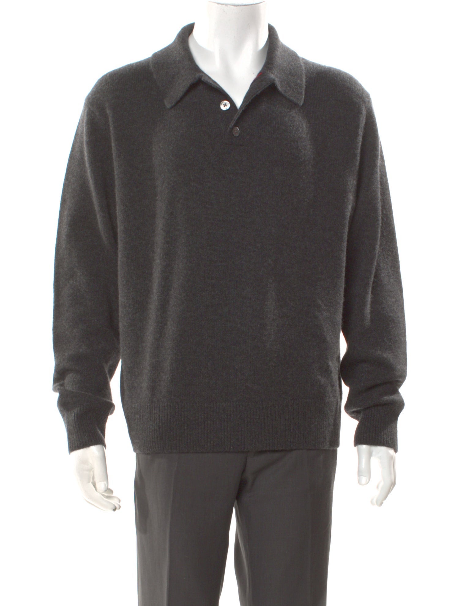 Alex Mill Cashmere Collar Polo Sweater