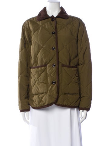 Pre-owned Alex Mill Nylon Utility Jacket In Green