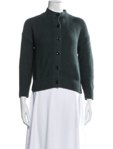 Pre-owned Alex Mill Mock Neck Sweater In Green
