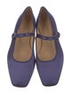 Minty Mellon By Tamara Mellon Satin Mary Jane Flats