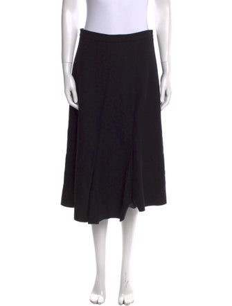 Mignon Doo Wool Midi Length Skirt