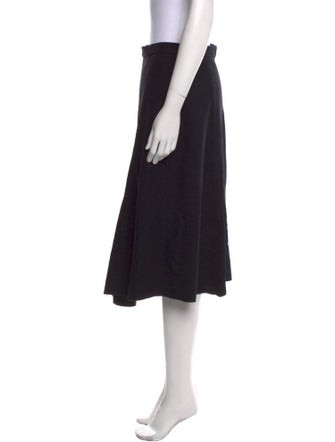 Mignon Doo Wool Midi Length Skirt