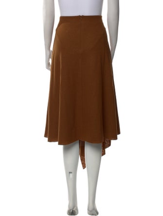 Mignon Doo Wool Midi Length Skirt