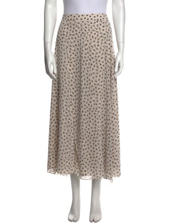 Mignon Doo Printed Midi Length Skirt