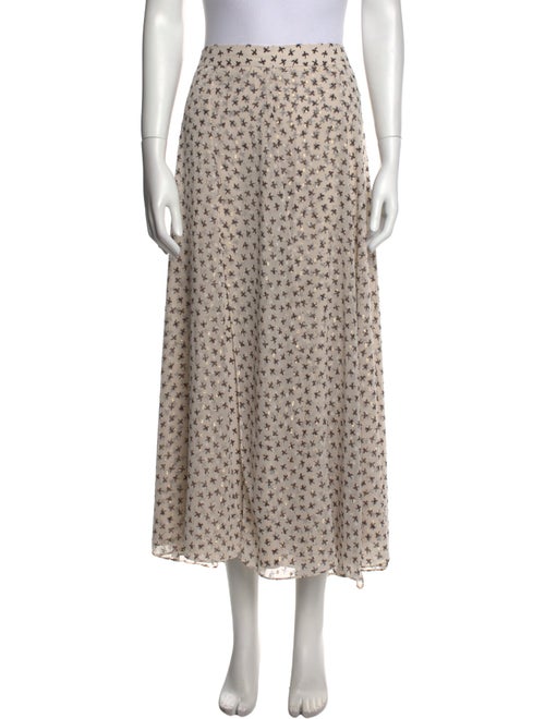 Mignon Doo Printed Midi Length Skirt