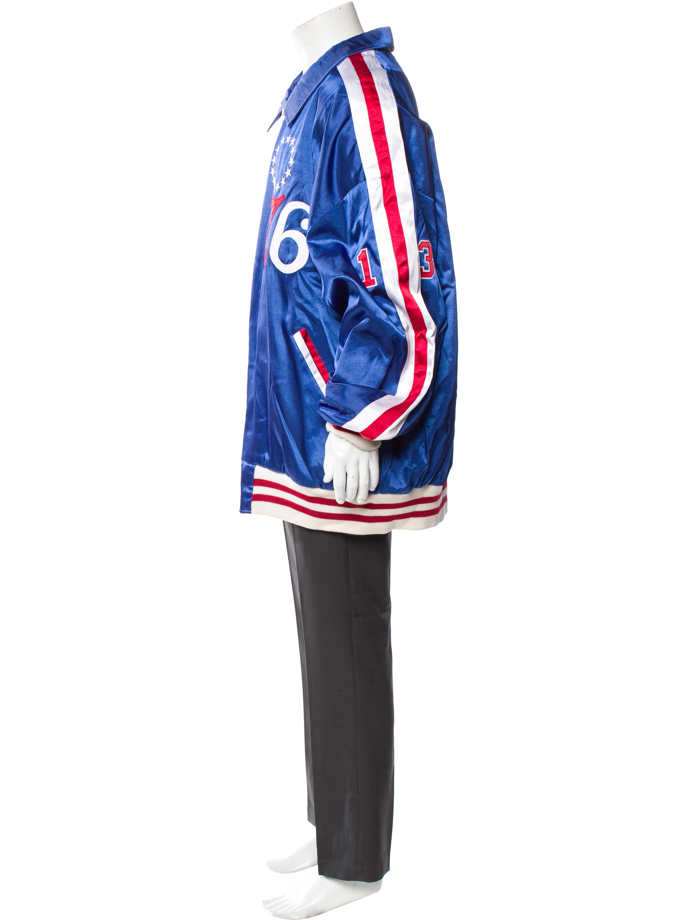 Mitchell & Ness Striped Parka