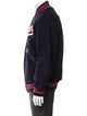 Mitchell & Ness Graphic Print Varsity Jacket