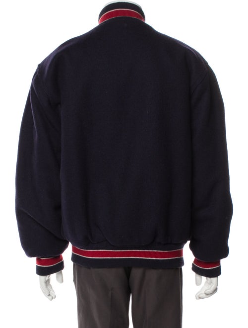 Mitchell & Ness Graphic Print Varsity Jacket