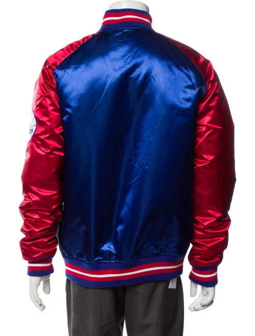 Mitchell & Ness Colorblock Pattern Varsity Jacket