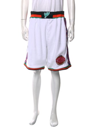 Mitchell & Ness Striped Jogger Shorts