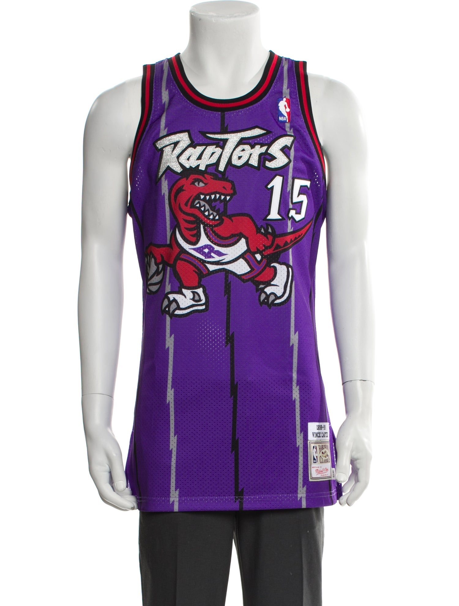 Mitchell & Ness Graphic Print Scoop Neck T-Shirt