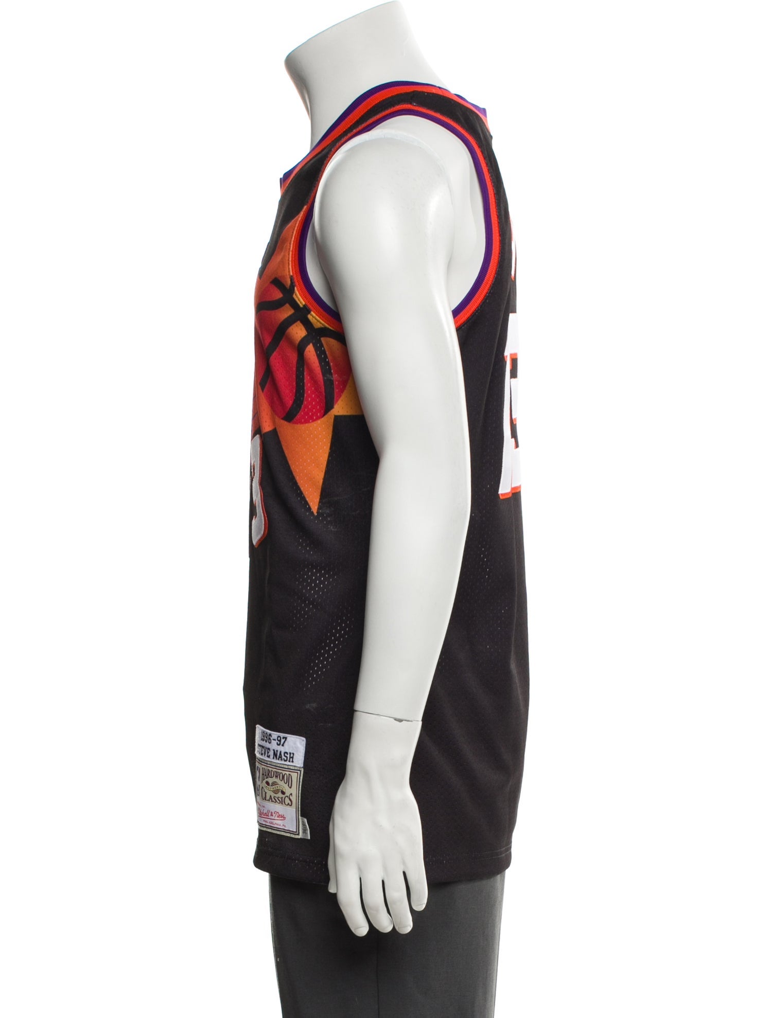 Mitchell & Ness Graphic Print Scoop Neck T-Shirt