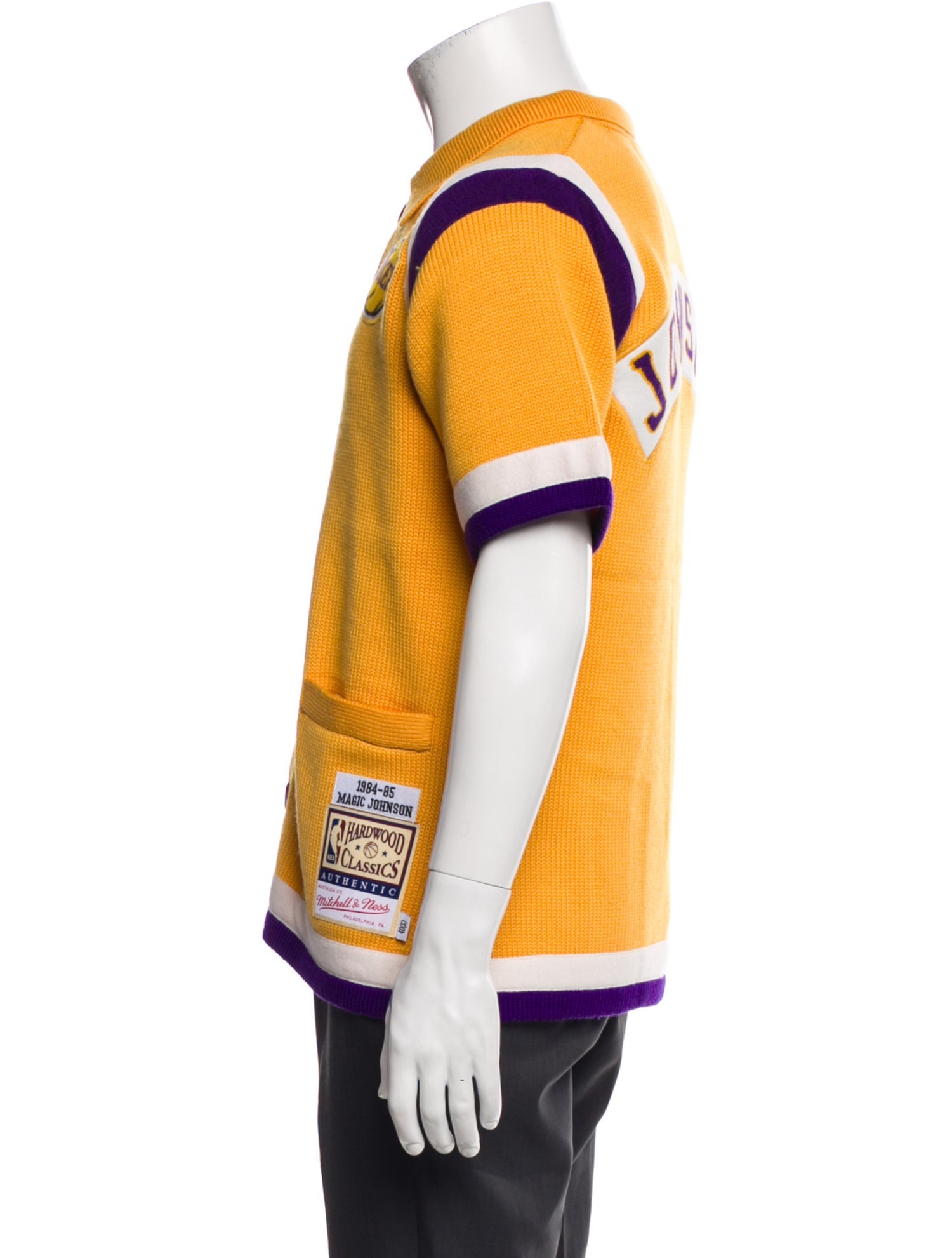 Mitchell & Ness Wool Striped Cardigan w/ Tags