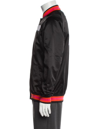 Mitchell & Ness Striped Varsity Jacket