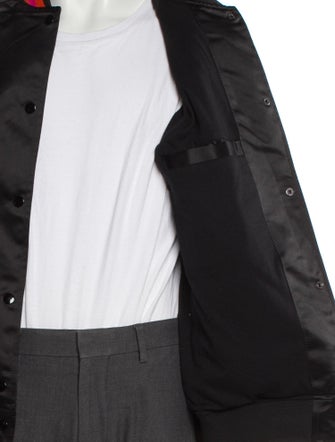 Mitchell & Ness Striped Varsity Jacket