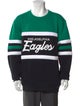 Mitchell & Ness Graphic Print Crew Neck Sweatshirt