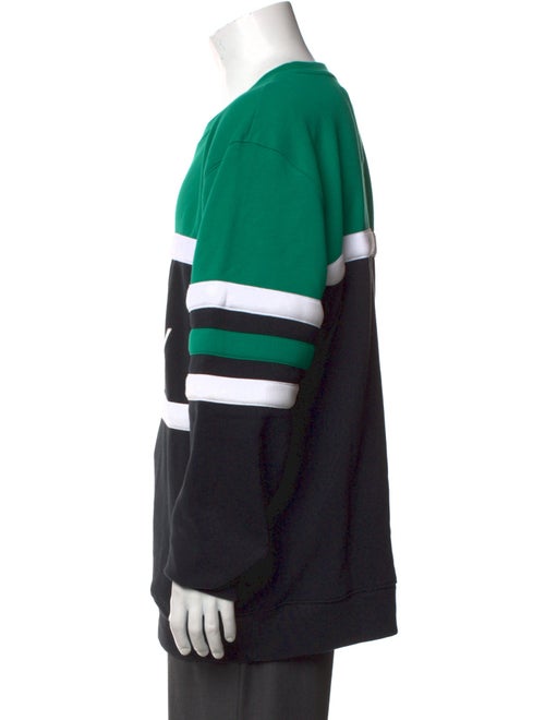 Mitchell & Ness Graphic Print Crew Neck Sweatshirt