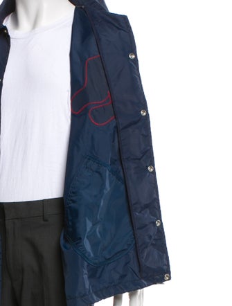 Mitchell & Ness Graphic Print Parka