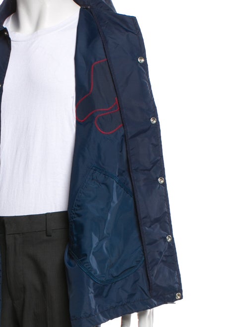 Mitchell & Ness Graphic Print Parka