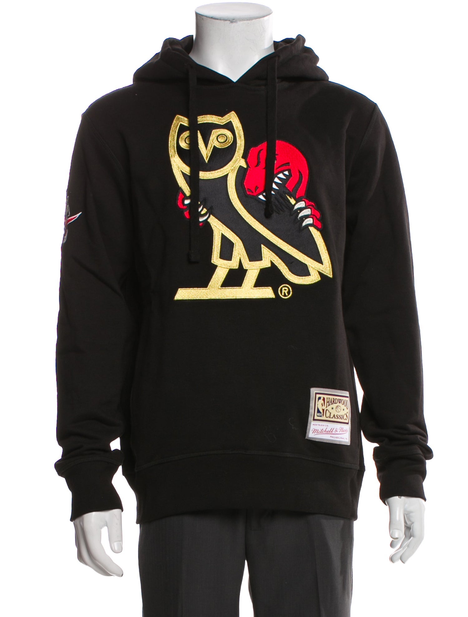 Mitchell & Ness Graphic Print Crew Neck Hoodie w/ Tags