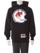 Mitchell & Ness Graphic Print Crew Neck Hoodie