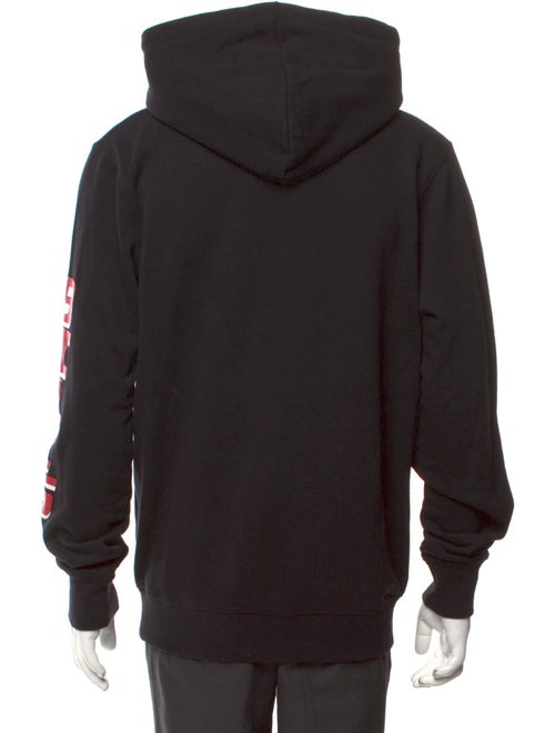 Mitchell & Ness Graphic Print Crew Neck Hoodie