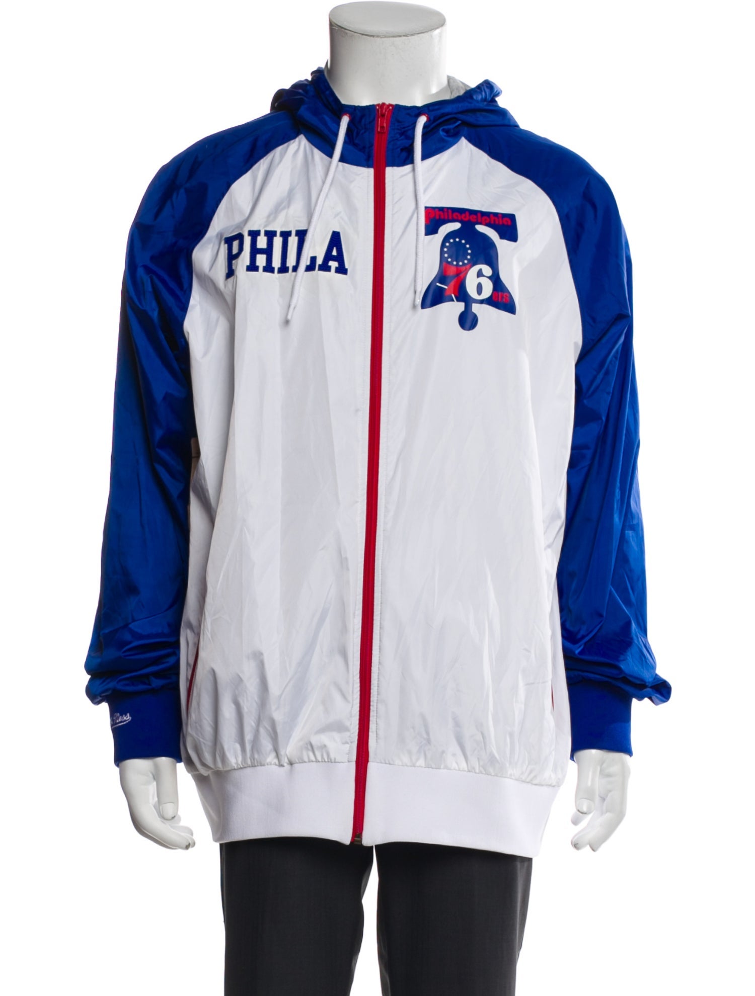 Mitchell & Ness Colorblock Pattern Windbreaker