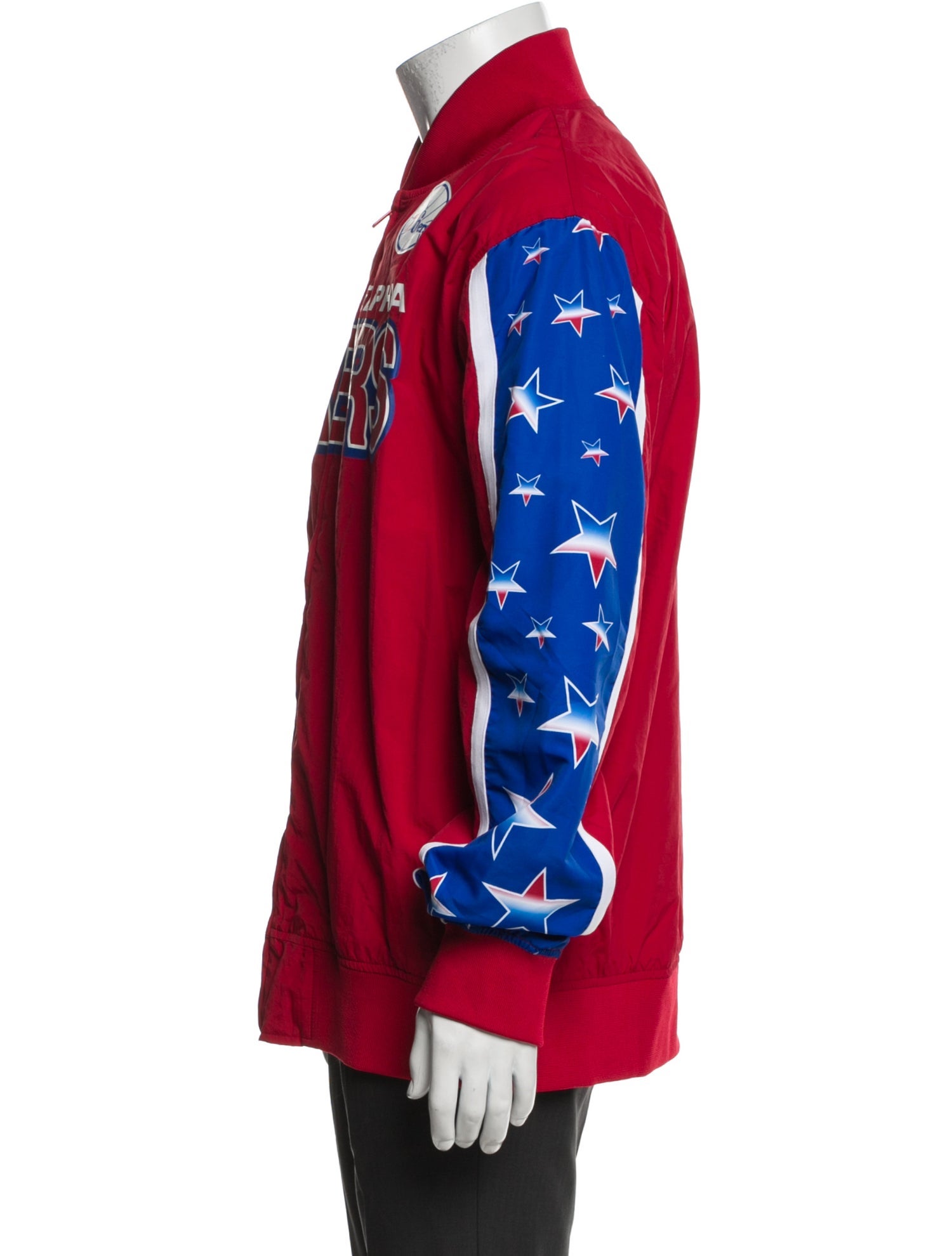 Mitchell & Ness Graphic Print Windbreaker