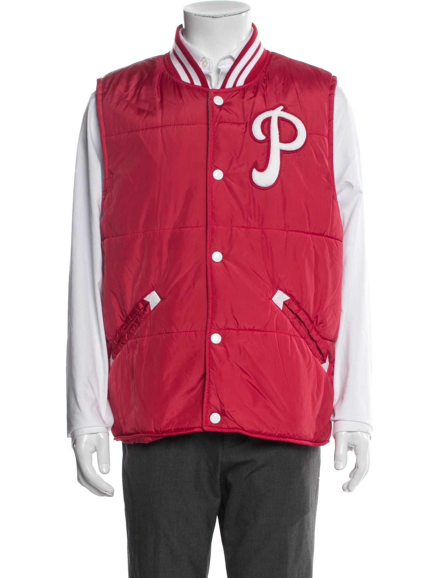 Mitchell & Ness Graphic Print Vest