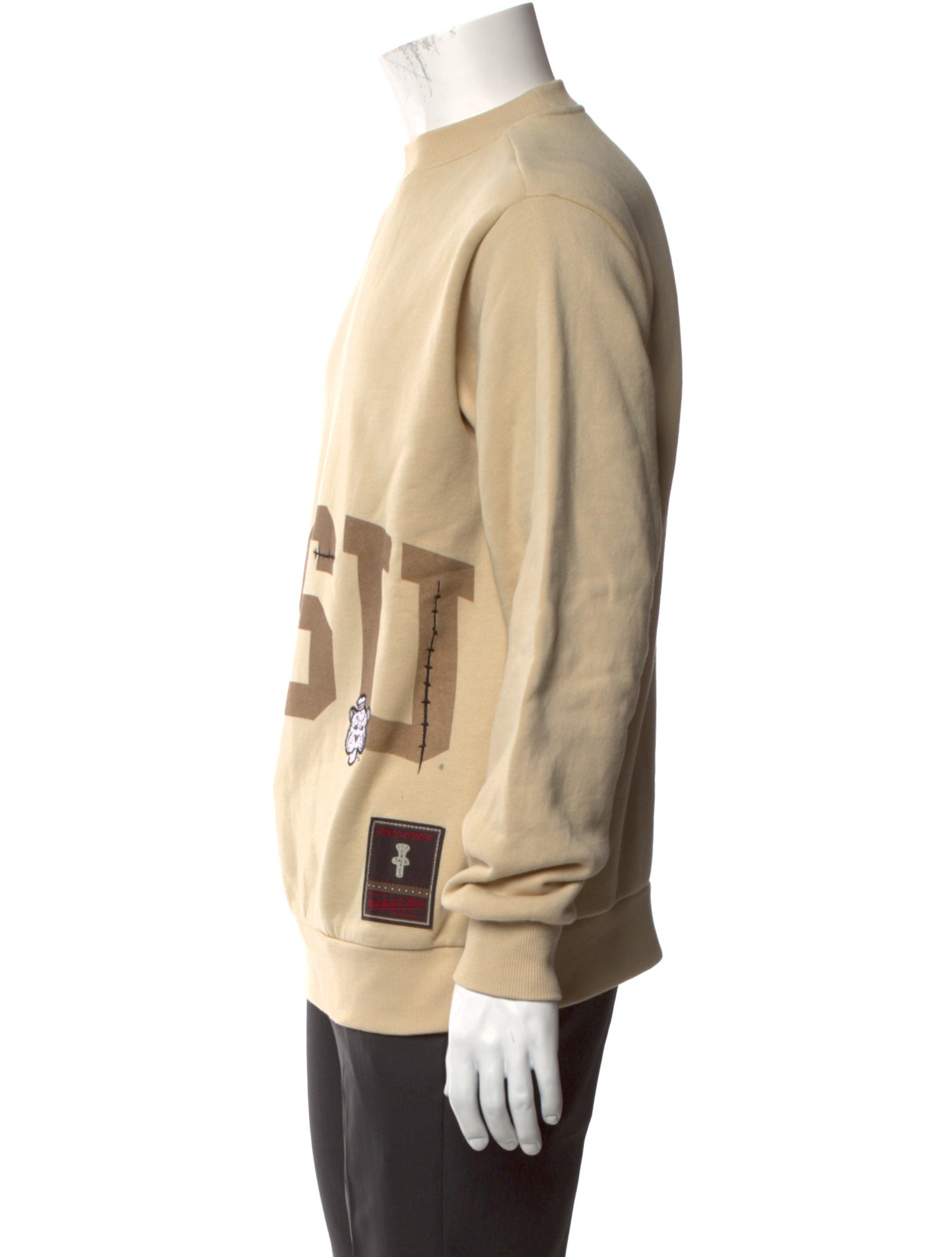 Mitchell & Ness Graphic Print Crew Neck Sweatshirt w/ Tags