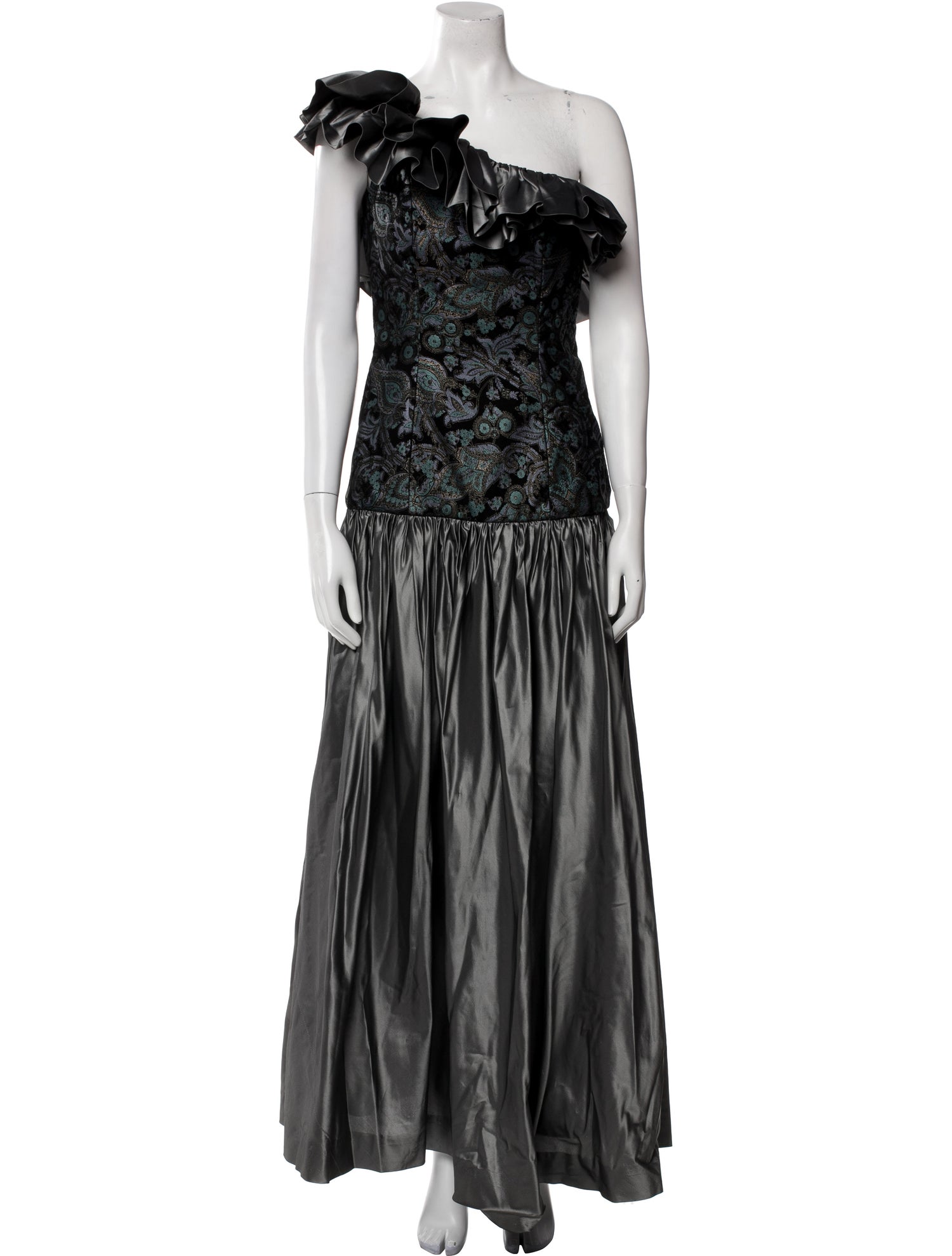 Mignon Silk Long Dress