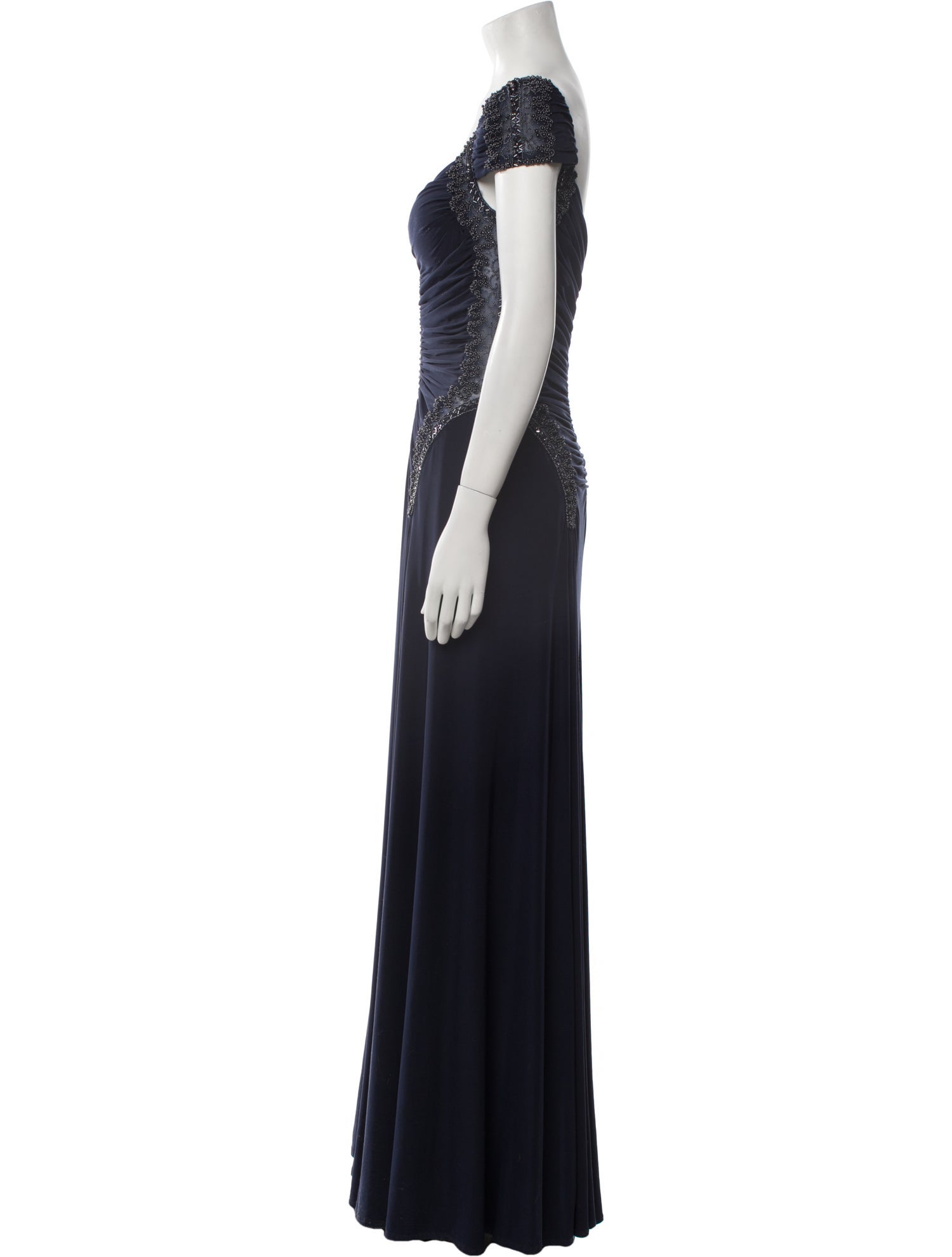 Mignon V-Neck Long Dress
